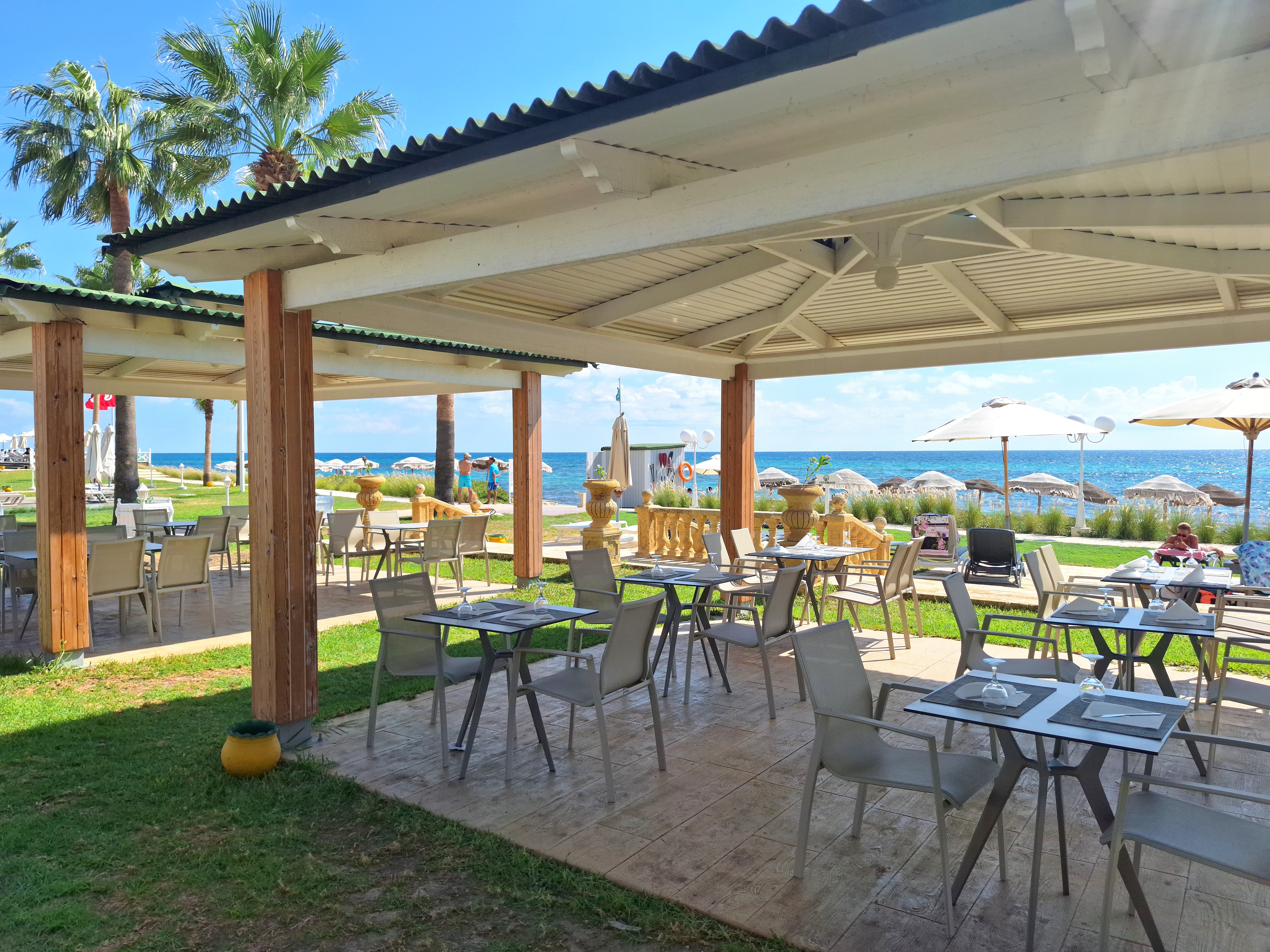 Restaurant de plage Carissa